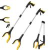 2- Pack GrabRunner Reacher Grabber Tool with Strong Magnetic for Elderly 32 inch Folding Reacher Tool with Long Reach Arm Extender (Yellow/Yellow) view 1