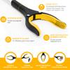 2- Pack GrabRunner Reacher Grabber Tool with Strong Magnetic for Elderly 32 inch Folding Reacher Tool with Long Reach Arm Extender (Yellow/Yellow) view 2
