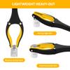 2- Pack GrabRunner Reacher Grabber Tool with Strong Magnetic for Elderly 32 inch Folding Reacher Tool with Long Reach Arm Extender (Yellow/Yellow) view 4