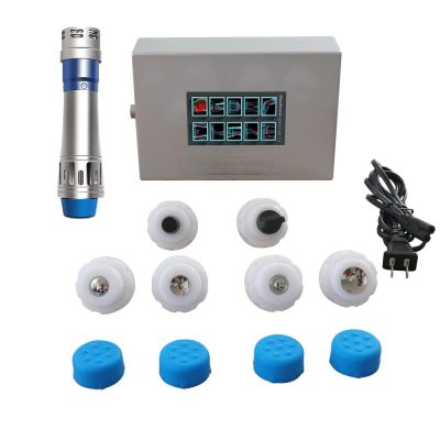 Electromagnetic Extracorporeal Shockwave Therapy Machine Muscle Relief Anti-Cellulite for Ed Blood 7 Different Massage Heads