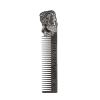 Comb Evenly Spaced Teeth Fine Workmanship Mustache Care Wide Beard Shaping Template Barber Styling Hair Comb compatible with Men E 1 Pcs view 1