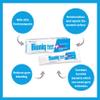 Dr. Wolff's Bioniq Repair Plus Toothpaste | Fluoride Free with Biomimetic Enamel Hydroxyapatite | for Sensitive Teeth | Helps to Reduce Gum Bleeding 75ml view 2