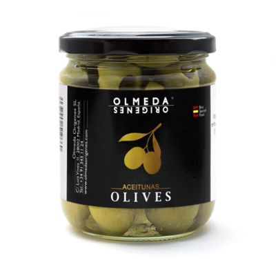 OLMEDA ORGENES - Pitted Manzanilla Olives - 370 gr