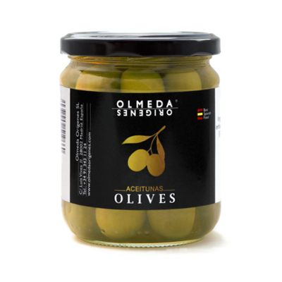 OLMEDA ORGENES - Unpitted Manzanilla Olive - 370 gr