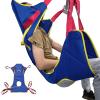 ETELIN Patient Hoist Lift Sling, Full Body Commode Sling With Head Support Toileting Patient Lift Sling Divided Leg Shower Sling For Patient Lifts (Size : M) view 1
