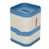 Blade Disposal Box, Case for Disposal of Blades blade dispenser Iron Detachable Lid Storage Box for Large Capacity Waste Blades for Barber Shop(Blue) view 1