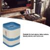 Blade Disposal Box, Case for Disposal of Blades blade dispenser Iron Detachable Lid Storage Box for Large Capacity Waste Blades for Barber Shop(Blue) view 2