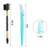 21 PCS Eyebrow Razors Face Shavers for Women Microblading Blades Dermaplaning Blades kit for Face with 1 PC Eyelash Brush and Storage Box Facial Razors for Women and Men view 2