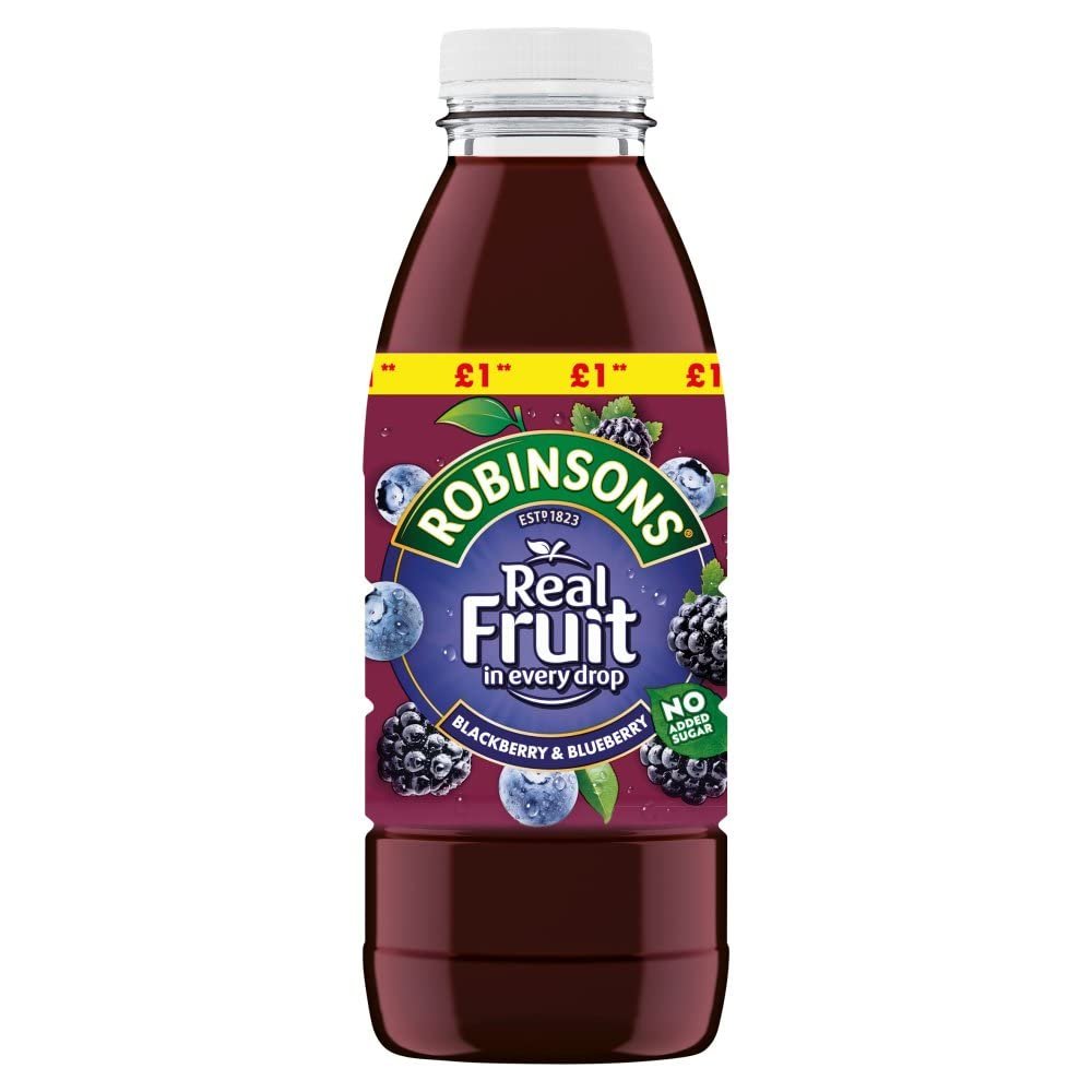 Robinsons Ready To Drink Blackberry & Blueberry Juice Drink PMP 500ml