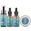 Beard Grooming Kit for Men W/Straight Razor,2 PACK Beard Oil,Wash,Balm,Brush,Comb,Scissors Mens Birthday Christmas Gifts for Men Him Boyfriend Husband Shaving Kit view 2