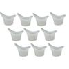 10pcs Plastic Eye Wash Cup Resuable Non Sterile Eye Bath Cup Washing Cup for Refreshing Cleaning Tired Eyes view 1