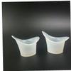 10pcs Plastic Eye Wash Cup Resuable Non Sterile Eye Bath Cup Washing Cup for Refreshing Cleaning Tired Eyes view 3