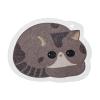 Worparsen Dishwashing Sponge Hanging Design Non-Scratch Magic Kitchen Sponge Non-stick Reusable Grey view 1