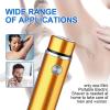 Mini Portable Electric Shaver | Mini Electric Razor,Pocket Size Washable Electric Razor, USB Fast Charging, Travel Electric Shaver for Men and Women A/a view 2