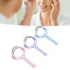 3PCS Facial Hair Removal Spring Handheld Face Epilator Epilator Depilatory Spring Face Threading Tool Facial Hair Removal Device Makeup Tools for Women Eyebrow Chin Cheek Mustache Upper Lip view 2