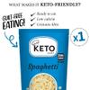 Keto Chef Vegan Slim Spaghetti Pasta - Paleo Friendly Instant Konjac Pasta, Zero Fat, Shirataki, Sugar & Carbs, Free-From, Healthy Diet Low Calorie Food | Ready to Eat (270g) view 3