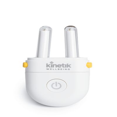 Kinetik Wellbeing Allergy Reliever - Hayfever Infrared Nasal Therapy, Hay Fever & Sinusitis Treatment - Red Light Therapy for Natural Allergy, Blocked Nose, Rhinitis Relief - Drug Free Portable Device