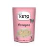 Keto Chef Vegan Lasagne Pasta Sheets - Instant Konjac Slim Pasta Sheet, Contains Zero Carbohydrates, Shirataki, Fat & Sugar, Made from Free-From Flour, Paleo Friendly | Low Calorie Ready to Eat (270g) view 1