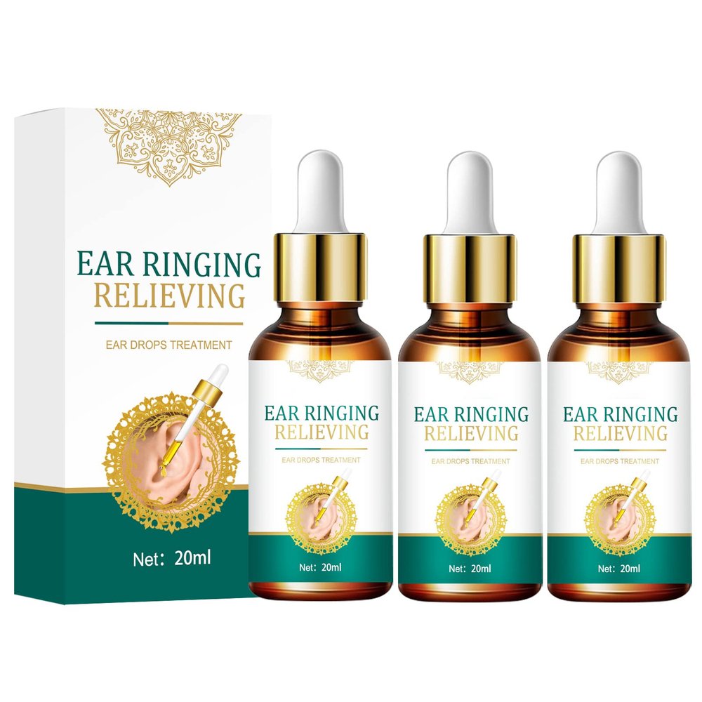 1/2/3PCS Tinnitus Ear Drops, Ear Ringing Relieving, Organic Ear Drops, Ear Health Care Hard of Hearing Ear Drops 20ml