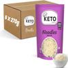 Keto Chef Vegan Slim Noodles (Pack of 5, 270g) - Microwaveable, Free-from Konjac Instant Noodle, Zero Carbohydrates & Sugar, Shirataki, Paleo Friendly Healthy Low Calorie Diet, Ready to Eat view 1