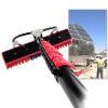 json2xml 12FT/18FT/20FT/24FT/30FT/36FT Outdoor Window Cleaner Brush, Solar Panel Cleaning Tool Washing Tool, Tall Window Glass Cleaning Poles,3.6m12FT view 1