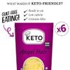 Keto Chef Vegan Angel Hair Noodles (Pack of 5, 270g)  Free-from & Fat Free, Made of Konjac Flour, Contains Zero Carbohydrates & Sugar, Shirataki, Low Calorie Instant Food, Ready to Eat Meal view 3