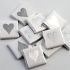 Italian Options Silver Heart Wedding Chocolate Neapolitans (75 Chocolates) view 1