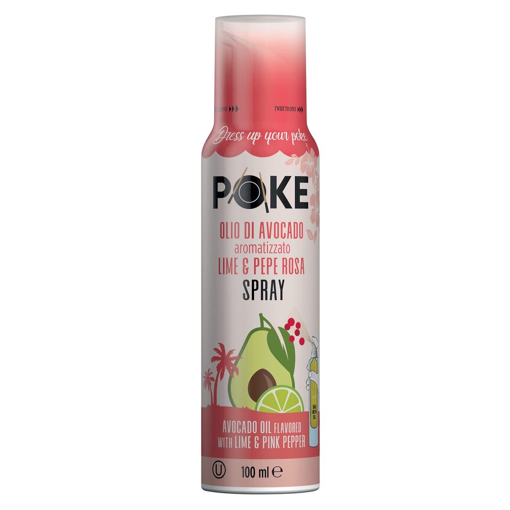 Lime And Pink Pepper Flavoured Avocado Oil Poke Spray - Dress Up Your Poke!