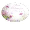 Top That Meadow Flower PERSONALISED 7.5 inch Circle on Decor Icing Sheet Edible Cake Topper - Perfect for Decorating Larger Cakes view 2