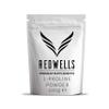 L-Proline Powder REDWELLS Collagen Production No Additives GMO Free - 100g Pack view 1