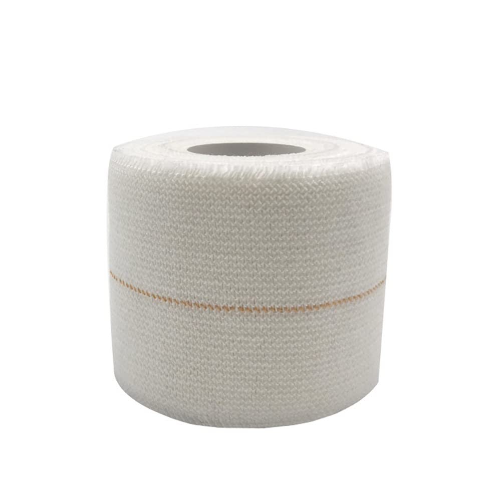 7.5cm Cohesive Bandage 4.5m Long Elastic Breathable Bandage Tape for Stretch Athletic, Sports, Wrist, Ankle 1 Roll White