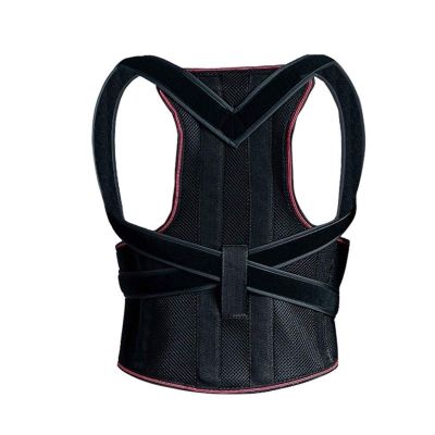 1Pcs Back Support Back Brace Support for Back Neck Shoulder Upper Back Pain Relief Perfect Posture Corrector Strap (Size : Medium) (X) (X) needed