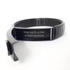 Addison's Bracelet, Medical ID Bracelet, Addison's Disease, Engraved Free, Unisex Emergency ID. (19cm) view 2