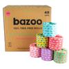 Luxury Bamboo Toilet Paper - 370 Sheets/Roll, Plastic Free, Eco Friendly, Septic Safe, Biodegradable Bath Tissue with Soft, Quick Dissolving 3 Ply Sheets - Double-Length Bamboo Toilet Rolls view 1