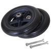 ETELIN Front Wheelchair Wheel, 2pcs 6/7/8" Front Castor Wheels Rollator Replacement Wheelchair Wheel Anti-Slip Castor Roller Wheel For Walkers Rollators&Wheelchairs (Size : 8inch) view 1