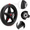 ETELIN Front Wheelchair Wheel, 2pcs 6/7/8" Front Castor Wheels Rollator Replacement Wheelchair Wheel Anti-Slip Castor Roller Wheel For Walkers Rollators&Wheelchairs (Size : 8inch) view 3