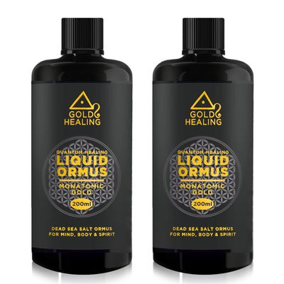 GOLD HEALING Liquid ORMUS 200ML 70% MONATOMIC Gold, 30% Magnesium, MANA, MUFKUTZ, ORBITALLY REARRANGED MONOATOMIC Elements for Mind, Brain, Body & Spirit (2)
