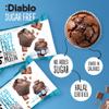 Diablo Sugar Free Chocolate Muffin Cupcake - Sweetened with Maltitol, Halal & Kosher Approved, Sugar Free Snacks - Perfect for Gifting, Birthdays, Special Occasions - 45g Each, Pack of 12 view 3