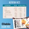 Diablo Sugar Free Chocolate Chip Muffin Cupcake - Sweetened with Maltitol, Halal & Kosher Approved, Sugar Free Snacks - Perfect for Gifting, Birthdays, Special Occasions - 45g Each, Pack of 12 view 2