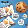 Diablo Sugar Free Chocolate Chip Muffin Cupcake - Sweetened with Maltitol, Halal & Kosher Approved, Sugar Free Snacks - Perfect for Gifting, Birthdays, Special Occasions - 45g Each, Pack of 12 view 3