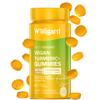 Wellgard Vegan High Strength Turmeric Gummies with Ginger  1980MG Chewable Turmeric Curcumin Supplement, 60 Gummies, Peach Flavour view 1
