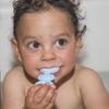 Just Teeth - Premium Children's Kids U Shaped Toothbrush, 360 All Round Cleaning for 2-12 Years. BPA Free, Soft Food Grade Silicone Bristles (Yellow) view 3