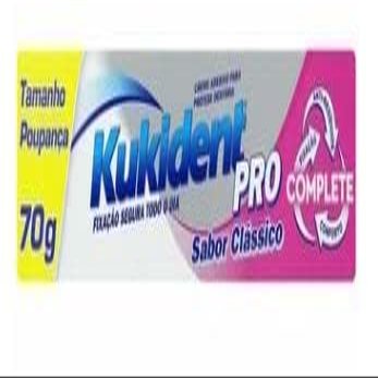 KUKiDENT Pro Classic Flavor Adhesive Cream 70g