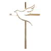 10pcs of Acrylic Religious Cake Topper - Dove and Cross,Holy Spirit Topper, Confirmation Topper (Rose Gold Mirror) view 1