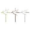 10pcs of Acrylic Religious Cake Topper - Dove and Cross,Holy Spirit Topper, Confirmation Topper (Rose Gold Mirror) view 2