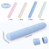 4 Pack Travel Toothbrush Case Portable Toothbrush Carrier Case Plastic Toothbrush Storage Case Cover Toothbrush Cup Container for Travelling, Camping, Bathroom, Home, School view 2