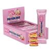 Mountain Joes On-the-Go Protein Bar | High Protein & Fibre, Low Sugar Bar with 17g Protein | Nutritional & Healthy Gym Snack Bar | Box of 12 x 55g (Box, Raspberry Ripple) view 1