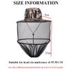 Mosquito Head Net Hat, Wide Brim Sun Protection Hats with Hidden Net Mesh Protection from Insect Bug Bee Mosquito Mesh Face Protection for Outdoor Fishing Climbing Hiking Planting,Camouflage 8 view 2
