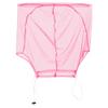 Summer Outdoor Camping Face Protection Net Mosquito Midge Insect Head Net, Anti-Mosquito Fly Insect Portable Head Net for Face and Neck,Pink view 1