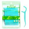 Dental Floss Picks,Dental Floss Sticks for Teeth Cleaning(100Pcs,Mint) view 1